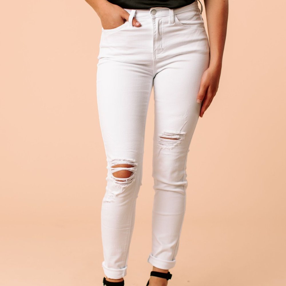 Lane White Jeans